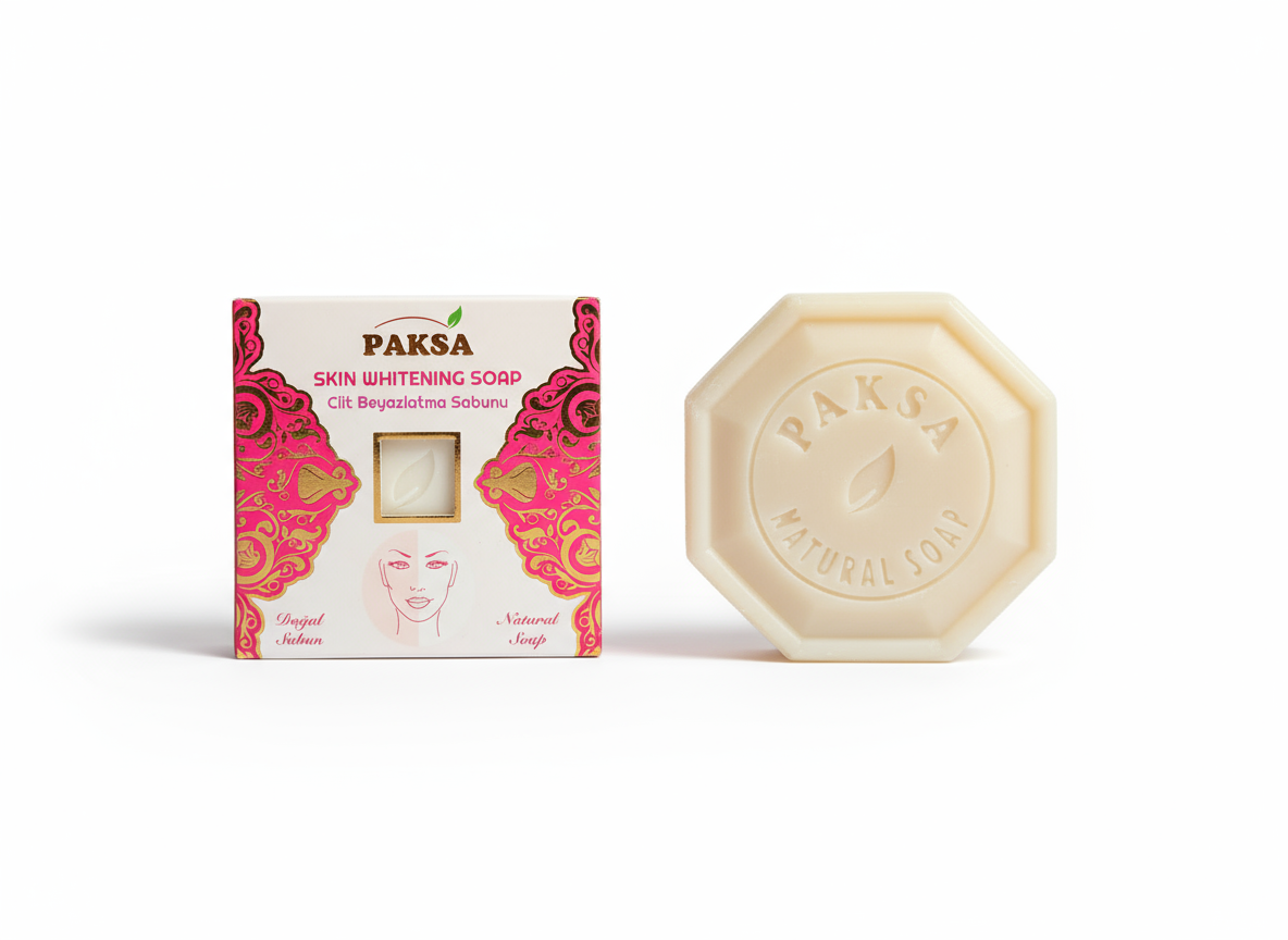Savon Éclaircissant Naturel – Paksa (125g)